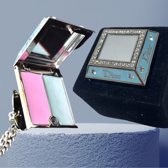 Dior Jewelry Dior Blue Swarovski Crystalprincess Ring 02 Handbag